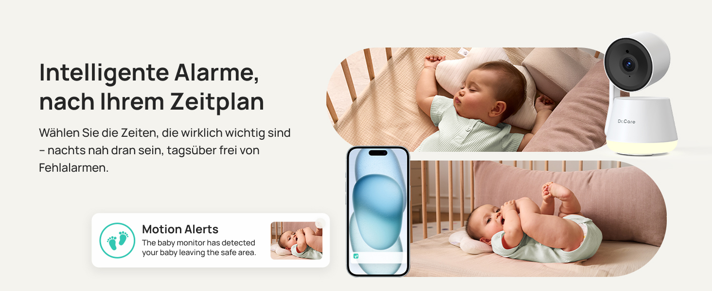 Відеоняня Dr.Care LumiView з камерою та монітором 5