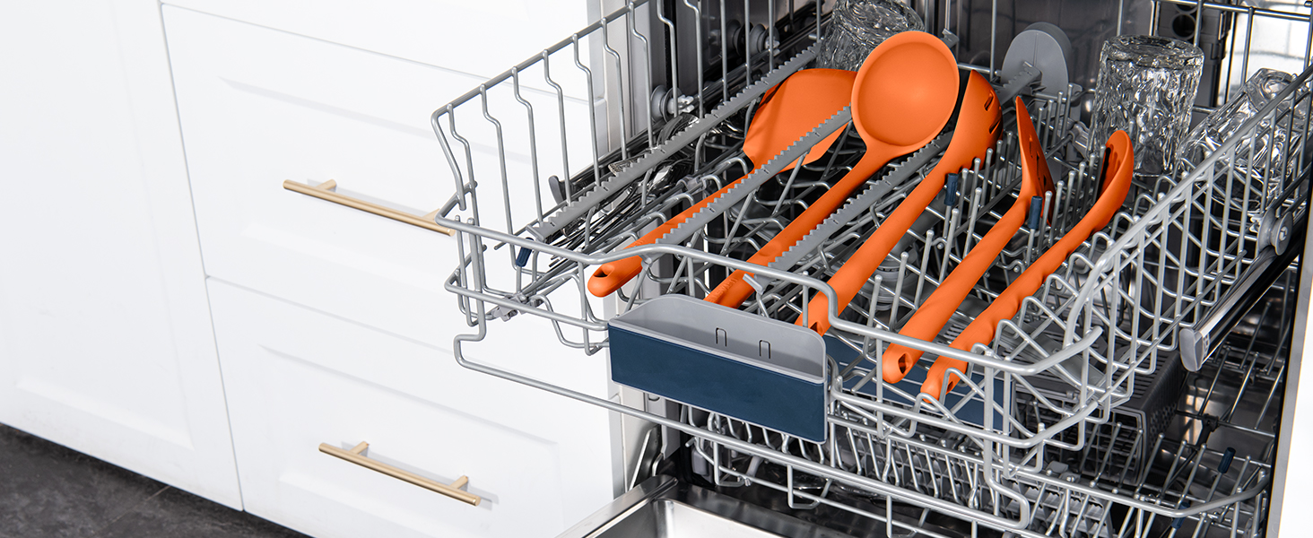 Набір кухонних аксесуарів U-Taste з силікону (5 шт.), стійкий до 315°C, BPA-free, для приготування, перемішування, обсмажування