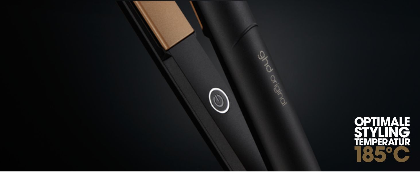 Випрямляч для волосся ghd Original - для гладкого, м'якого та блискучого волосся, без пошкодження від високих температур, підходить для всіх типів волосся, чорний, нова упаковка
