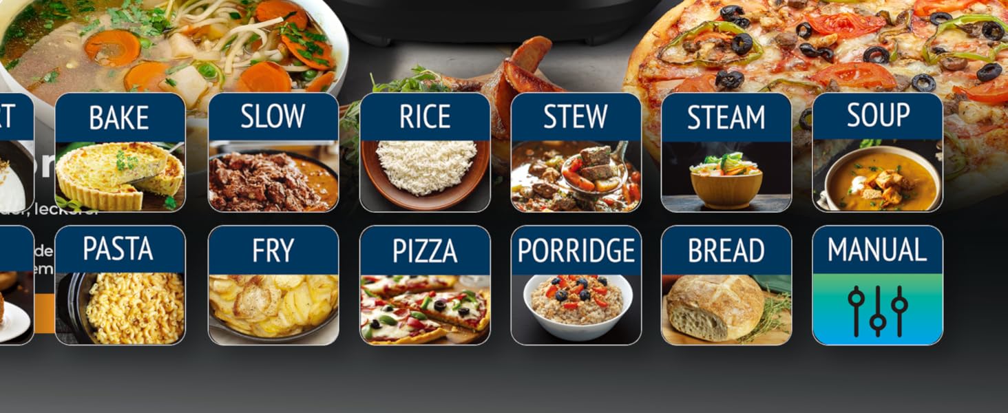 Бальтер Мультиварка-рисоварка, 4л, 18 програм, Fuzzy Logic, з аксесуарами та рецептами