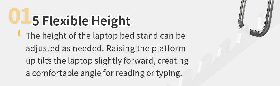 Столик для ноутбука на ліжко/софу з підставкою для чашки, білий. Регульований столик-підставка для ноутбука, ліжко, диван, балкон, тераса