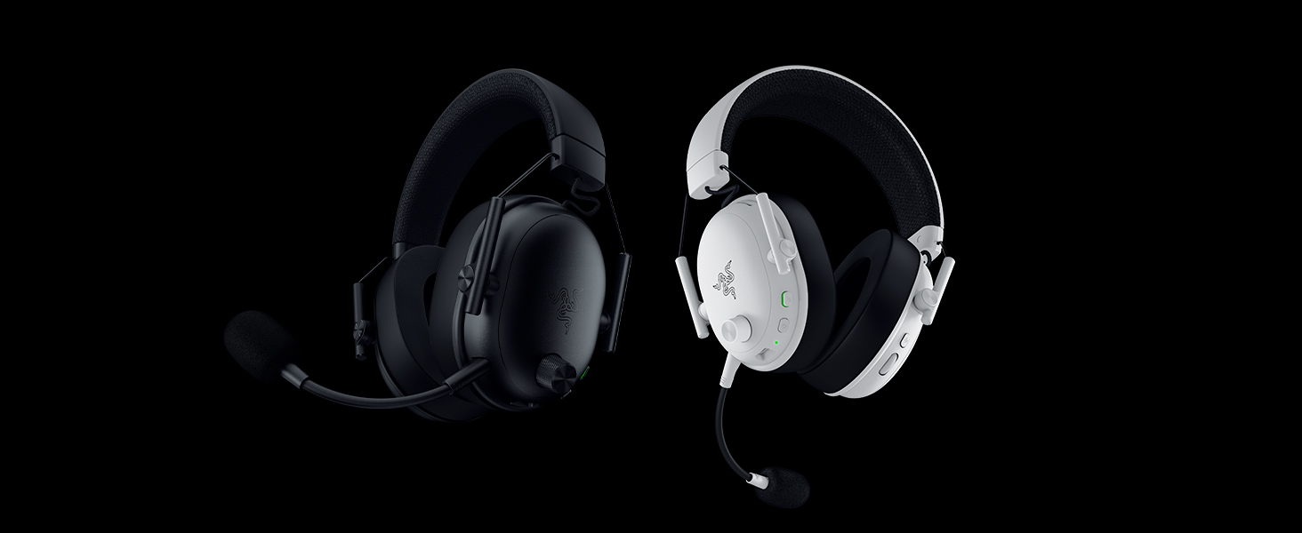 Razer BlackShark V3 - Бездротові ігрові навушники для ПК (280г, Bluetooth, мікрофон HyperClear, драйвер TriForce Titanium 50 мм)