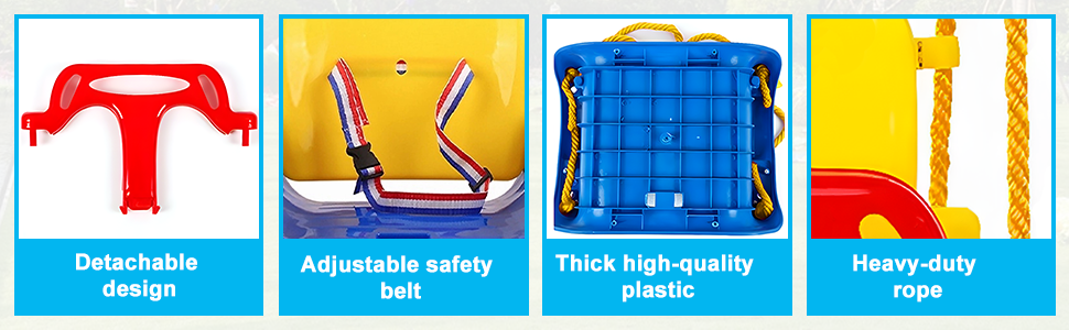 Дитяча гойдалка-шезлонґ 3-в-1 для дому та вулиці з металевим каркасом, рожева. Підходить для дітей від 6 місяців до 10 років