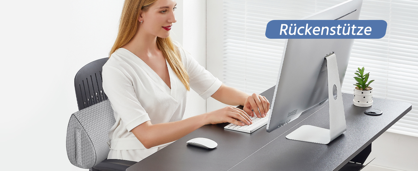 Подушка для сну на боку Pozico: ортопедична подушка з піни Memory Foam для ніг, колін, стегон та спини, знімний чохол, сіра
