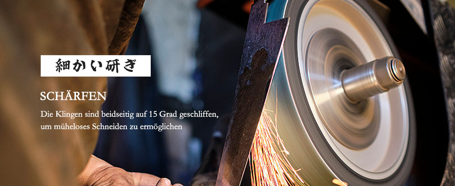 Кухонний ніж SHAN ZU з дамаської сталі з мідним лезом, ручне ковальство, японський ніж, 33 шари дамаської сталі, мідь, професійний, 20 см, серія VENUS. Також: ніж для фруктів 9,5 см