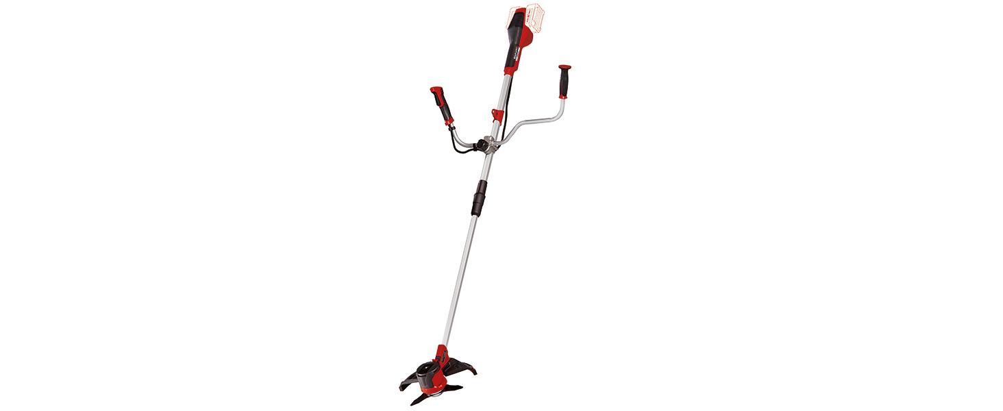 Einhell GC-CL 18/1 Li E-Solo – Акумуляторний повітродув (Power X-Change, 18 В, до 210 км/год, 2 насадки, регулювання швидкості, без акумулятора та зарядного пристрою)