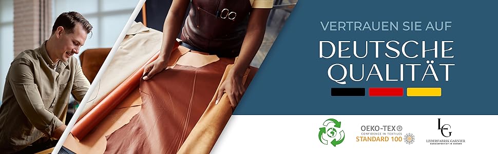 Набори серветок Garnier® з еко-шкіри, 4 шт. – миючі, стійкі, з антиковзаючою поверхнею – з екологічної переробленої шкіри, Made in Germany (круглі, чорні)