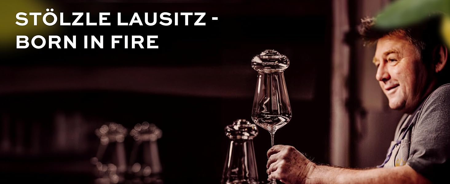 Бокали для білого вина Stölzle Lausitz Weinland 6 шт, 290 мл - Кришталеві келихи для червоного та білого вина, Німеччина