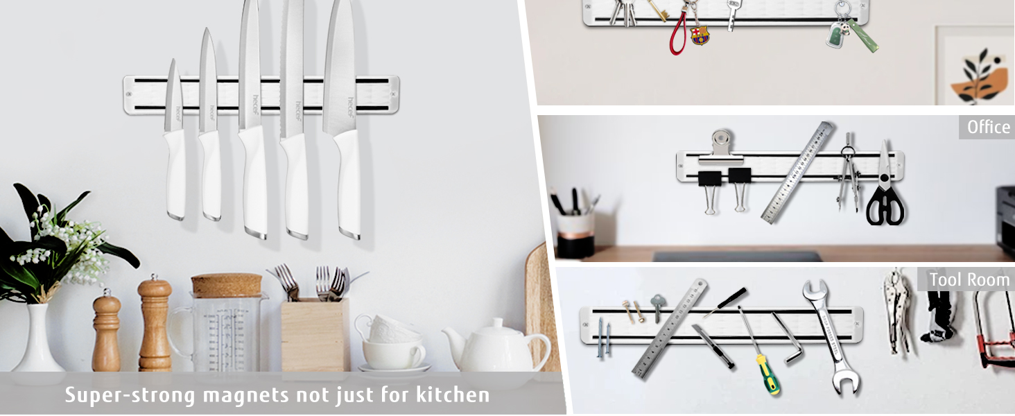 Набір кухонних ножів Messerblock з кухонними ножами та ножицями, 6 предметів, чорний