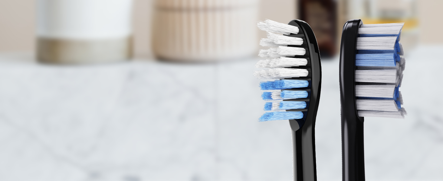 Електрична зубна щітка Tristan Auron – 55 000 вібрацій, 5 режимів, 60 днів роботи від акумулятора, компактна та тиха, з 2 насадками, для делікатного очищення зубів (червона) (Z - Bürstenköpfe)