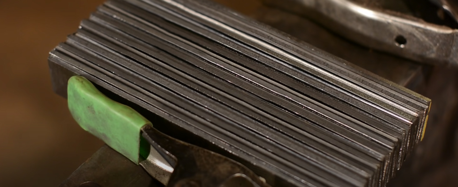 Ніж кухарський SHAN ZU Damast Pro Series, 20 см, 67 шарів дамаської сталі, ручка G10