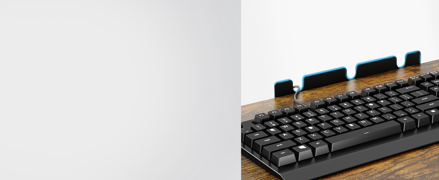 Висувна платформа для клавіатури під стіл з К-кріпленням, великого формату, стійка, для настільного комп'ютера, 838mm x 280 mm