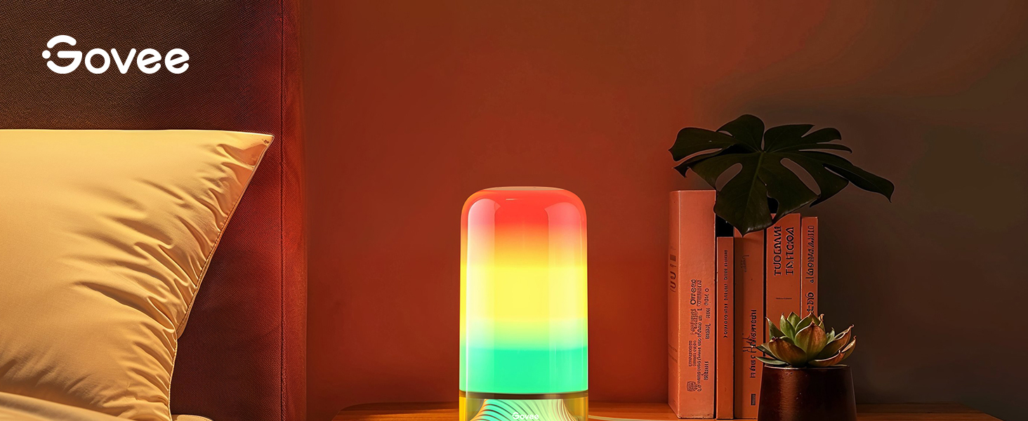 Govee LED-лампа настільна, торшер з торканням, RGBICWW, керування Alexa, 64 режими, 500 люмен, Matter, 2700-6500K, для вітальні та спальні