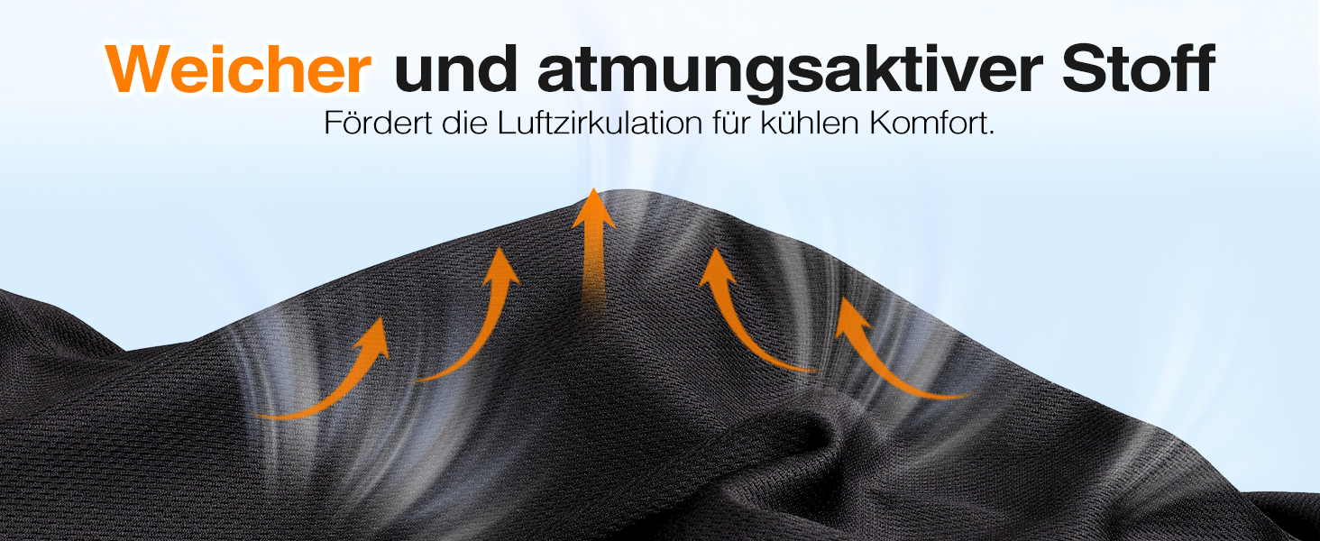 Ергономічна подушка для сидіння з Memory Foam для офісного крісла та авто, подушка для офісу, авто та дому, знімний чохол, протиковзаюча поверхня, розмір M (60–85 кг) (L-Extra Fest (110–140 кг))