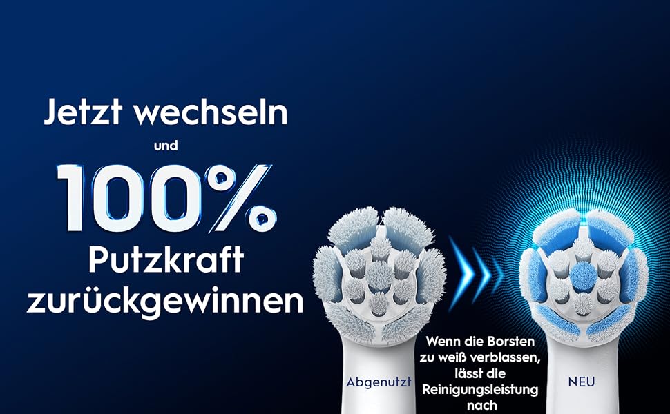 Смінні насадки для електричної зубної щітки Oral-B iO Gentle Care (м'яка чистка), чорні, 10 шт.