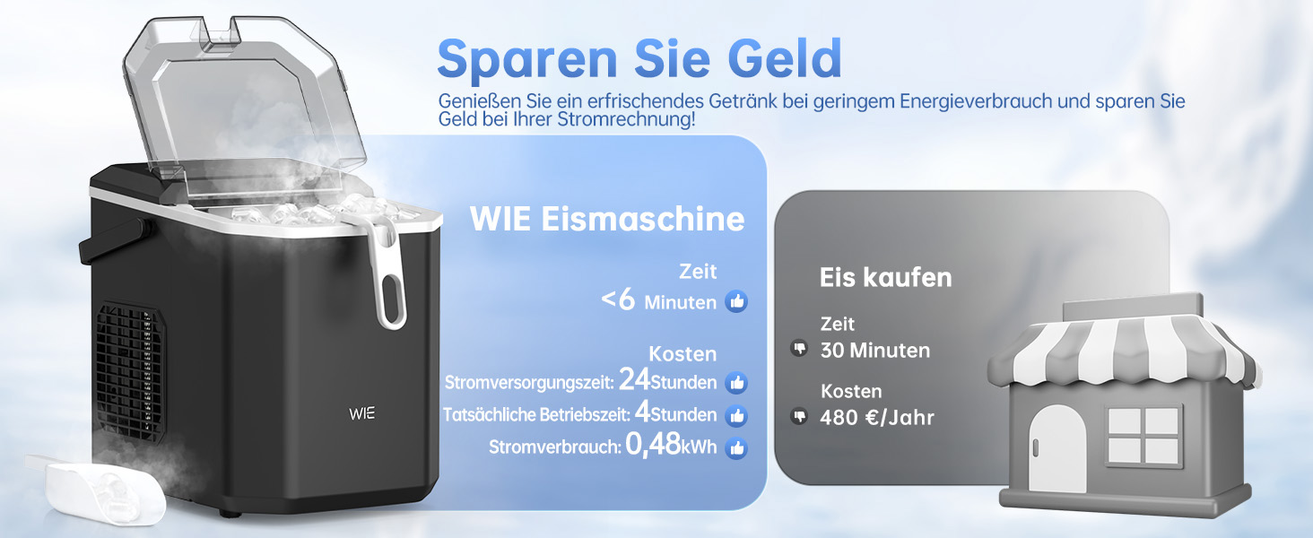 Машина для приготування льоду Ice Maker 1.3л, чорна, для кухні, офісу, барів, вечірок. Швидке приготування 9 кубиків за 6 хвилин, самоочищення, тиха робота.