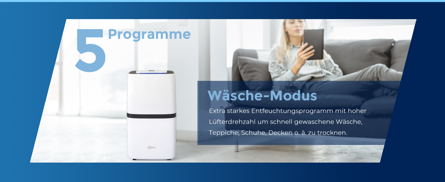 Електричний осушувач повітря AEF2000 - 20 л/день, до 30 м², тихий, з автовимкненням, гігростатом та сенсорним дисплеєм. Ідеально для спальні та ванної кімнати