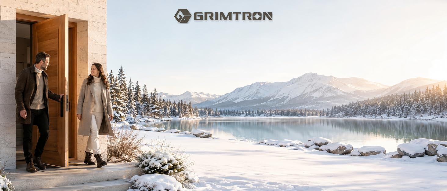Сейф Grimtron Tresor на 22 л з біометричним замком (відбиток пальця), чорний, 9.1 кг