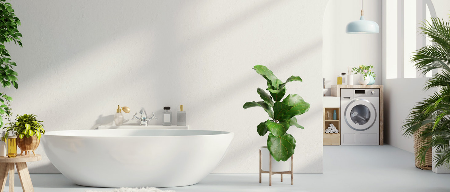 Електричний рушникосушар EMKE 120x40 см, 427W, білий - рушникосушар для ванної кімнати