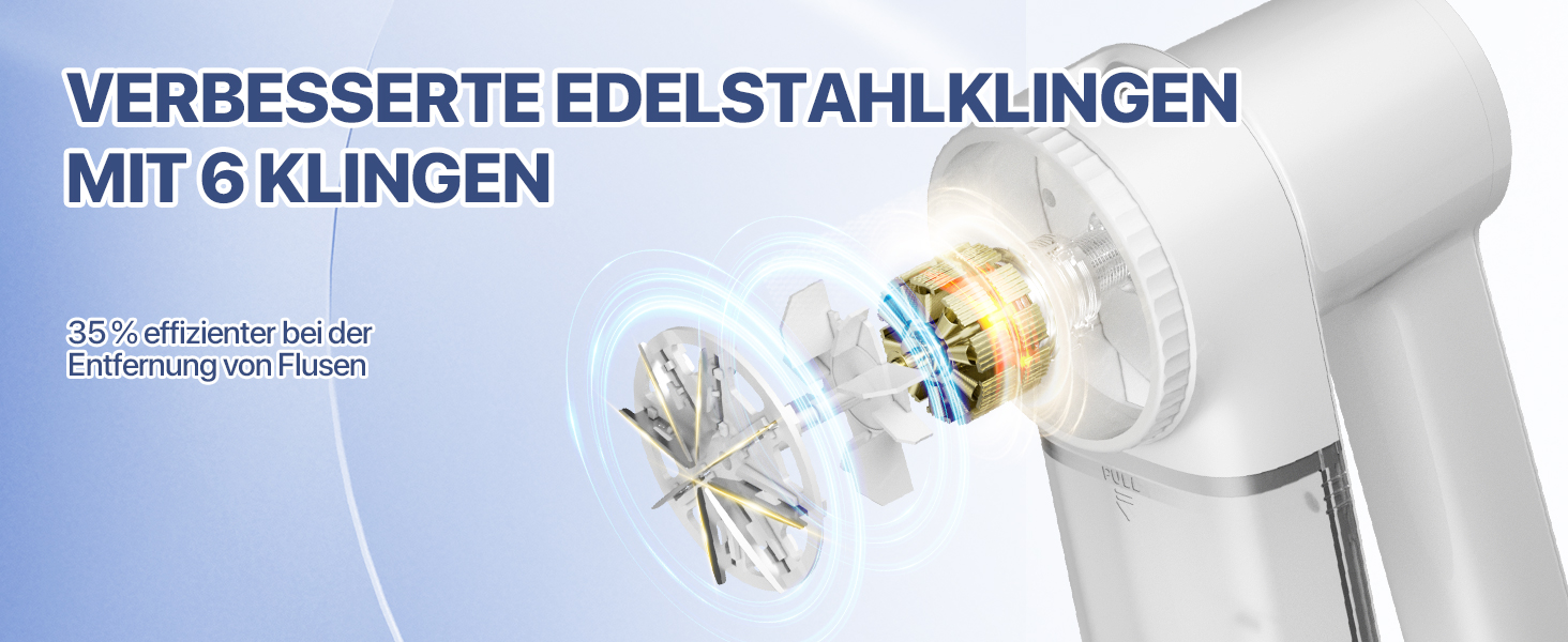 Електрична машинка для видалення ковтунців Homtronics з LED підсвіткою, USB зарядка, 3 швидкості, для одягу, ковдр - біла