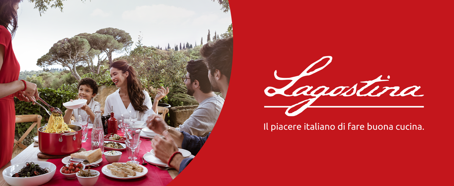 Каструля-скороварка Lagostina Mia Lagoeasy'UP 5 л з нержавіючої сталі 18/10, діаметр 22 см, для приготування на пару, сумісна з індукцією та газом, з полегшеним відкриванням кришки, з тришаровим радіальним дном, придатна для миття в посудомийній машині