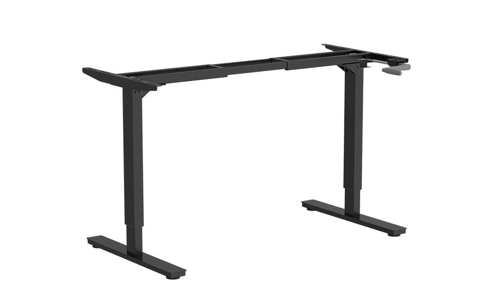 Регульований стіл Ergotopia Desktopia для дому та офісу | Білий | Без стільниці