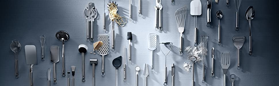 Набір ножів WMF 7 предметів з підставкою, кухонний набір ножів, професійний шарпел для картоплі та овочів