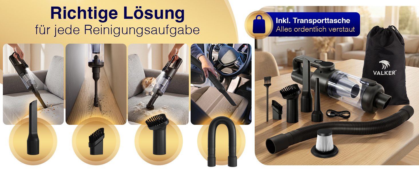 Акумуляторний ручний пилосмок Mastergrip 2-в-1 з функцією обдува, потужність 80000 RPM, мийний HEPA-фільтр, бездротовий пилосос для авто та дому, колір антрацит