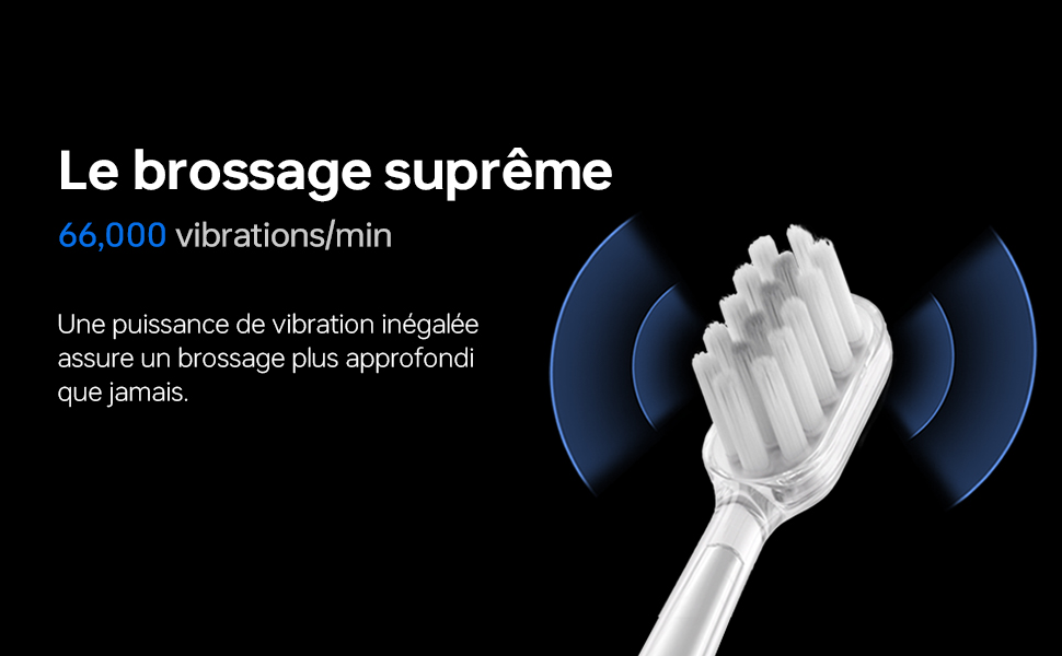 Електрична звукова зубна щітка Laifen Wave з 3 насадками, водонепроникна IPX7, для дорослих, рожева