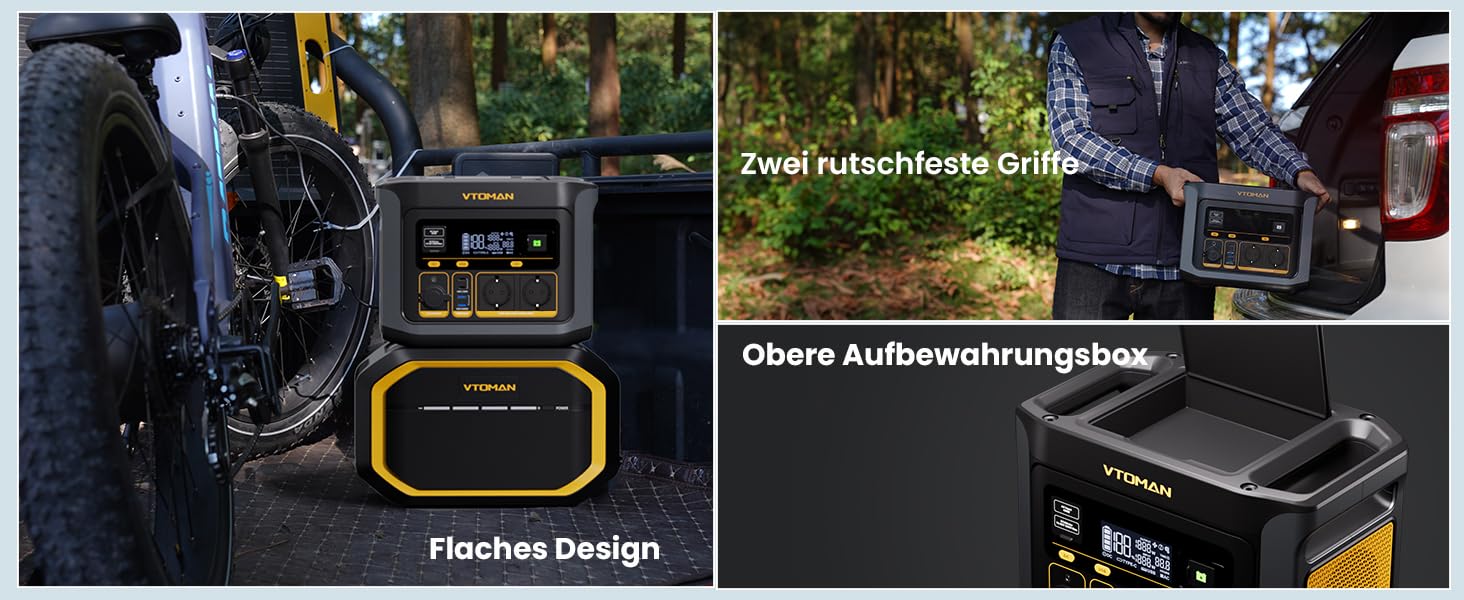 VTOMAN FlashSpeed 600: Портативна електростанція 600W (пік 1200W) - 499Wh, Сонячний генератор LiFePO4, 100W USB-C, швидка зарядка 60 хв (0-80%) для кемпінгу, риболовлі, автодому