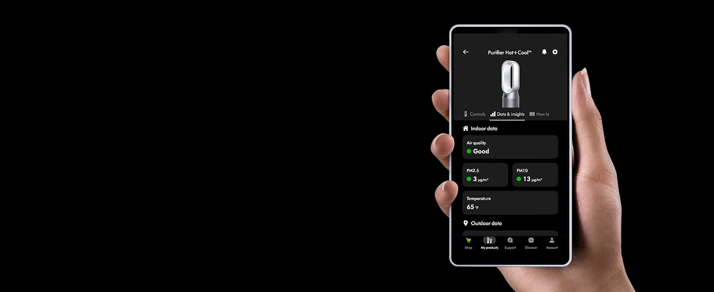 Повітряний Очищувач Dyson HP1 Hot+Cool - Білий, з функцією обігріву