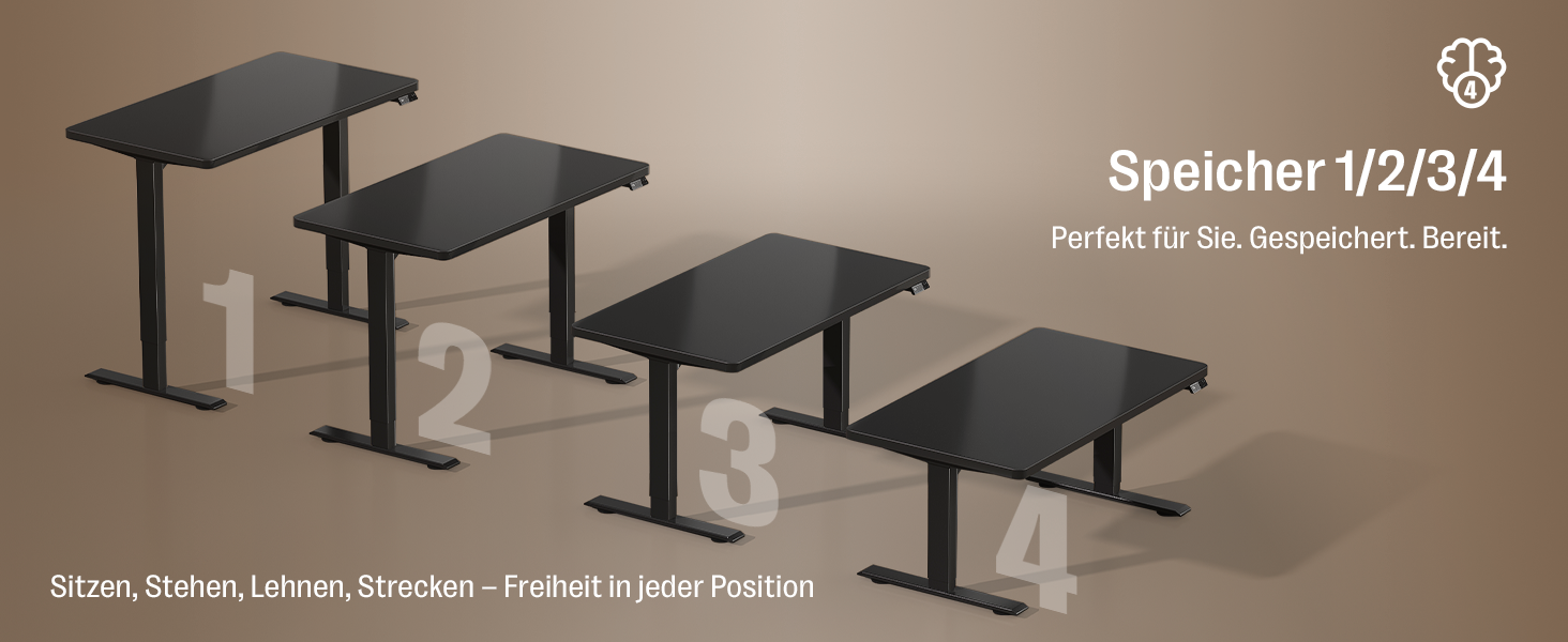Регульований стіл MAIDeSITe S2 Pro 160x80 см: електричний, з захистом від зіткнень, чорний