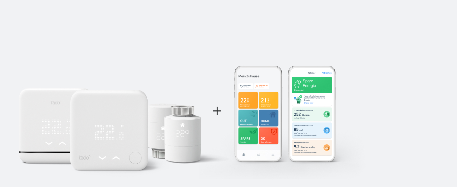 Термостат на радіатор Tado Smart X V3+ з керуванням через додаток (Alexa, Siri, Google Assistant) для економії енергії та опалення - DIY встановлення