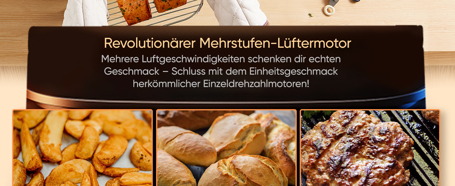 Фритюрниця без олії COSORI з 2 камерами, 10.8 л, срігау, з рецептами та нержавіючою сталлю