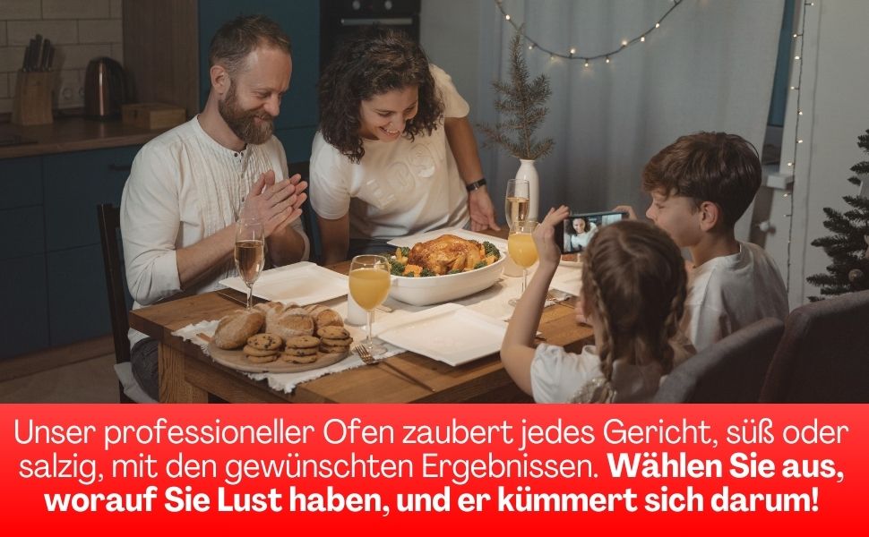 Електричний міні-пекар ARDES Magnus AR6226S: 25 л, 6 функцій, внутрішнє освітлення, таймер, аксесуари