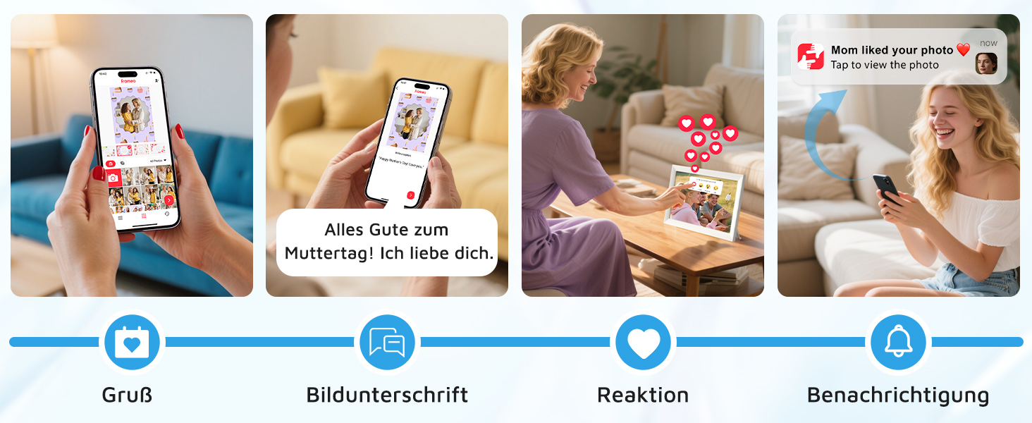 Цифровий фоторамка Hesmor 15.6