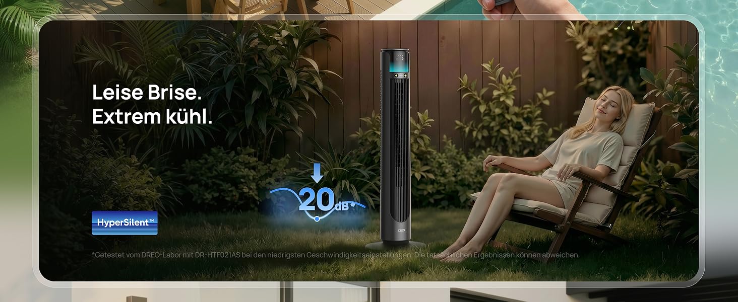 Вуличний вентилятор DREO TurboCool 711AS: Потужний, тихий, з дистанційним керуванням та захистом від дощу