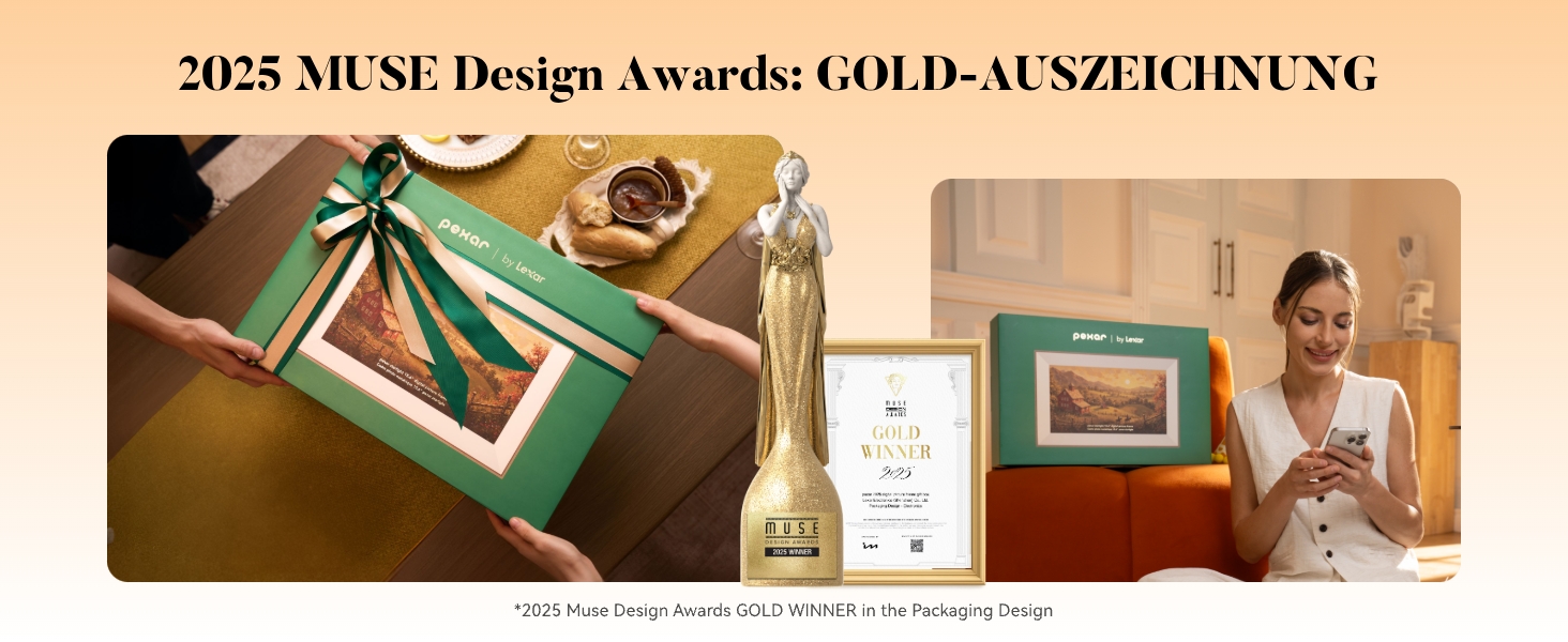 Цифрова фоторамка Lexar 10.1