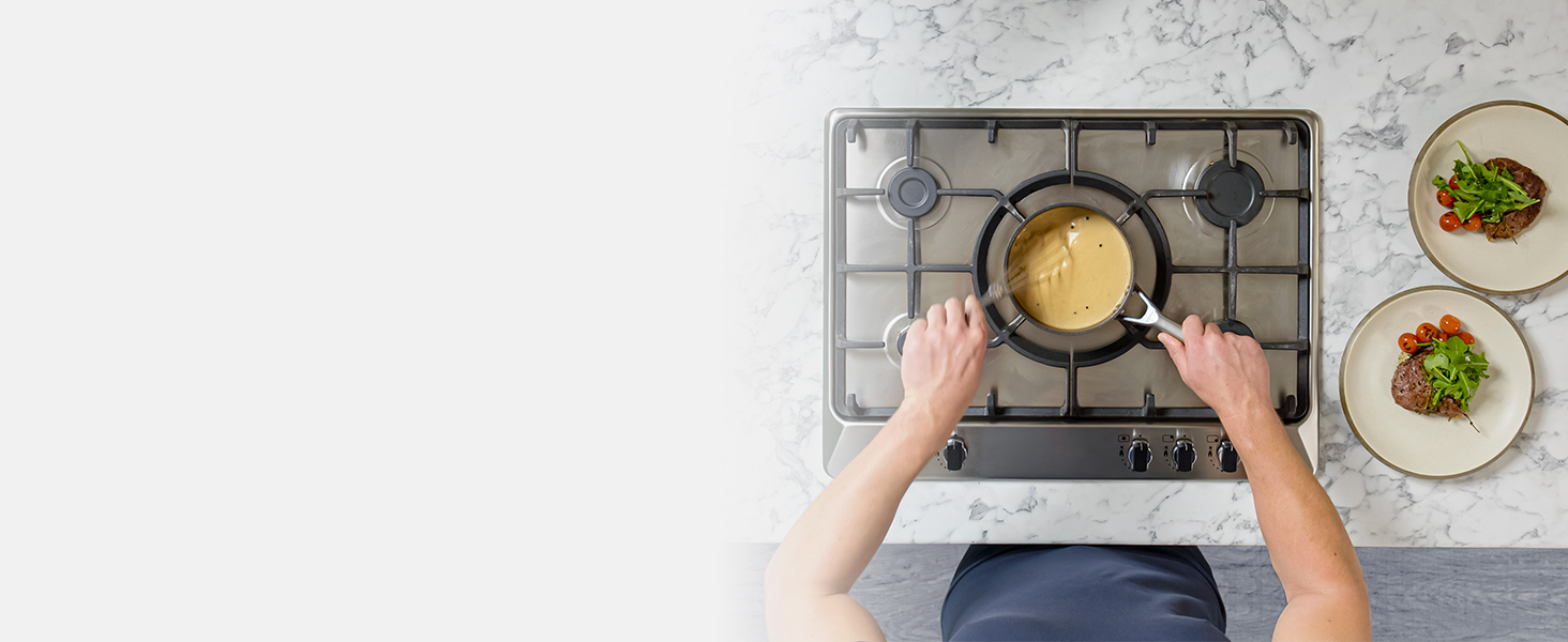 Набір посуду Ninja Foodi ZEROSTICK 5-piece з кришками, антипригарне покриття, алюміній, індукційний, для духовки та посудомийної машини, нержавіюча сталь, сірий