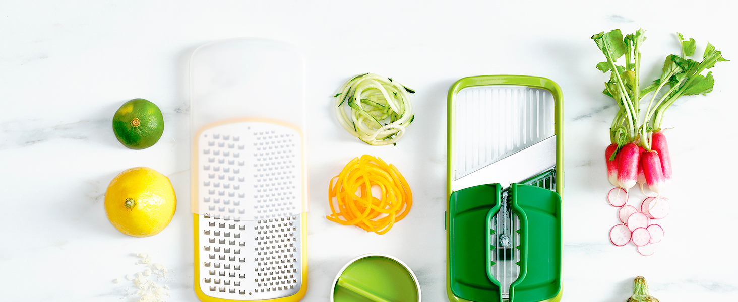 Пресу для часнику та імбиру Joseph Joseph CleanForce, зелений