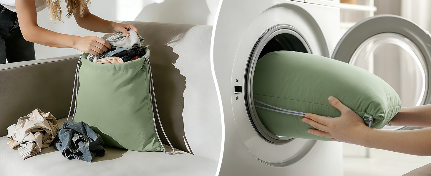 Набір компресійних органайзерів для одягу в подорожі 8 предметів, дорожні сумки-пакувальники для валізи та рюкзака, Matcha Green