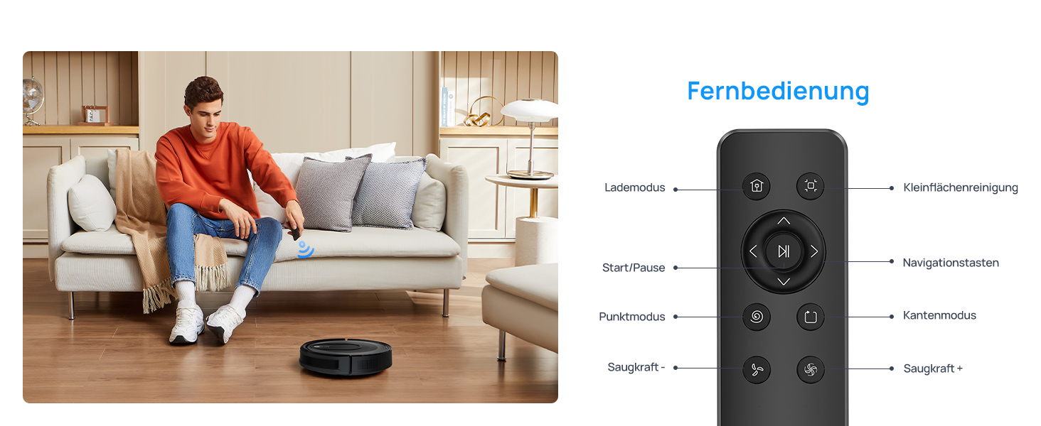 Робот-пилосос Vexilar W7 3-в-1 з функцією миття, 4000Pa, сумісний з Alexa/App, для тварин, килимів, твердих поверхонь