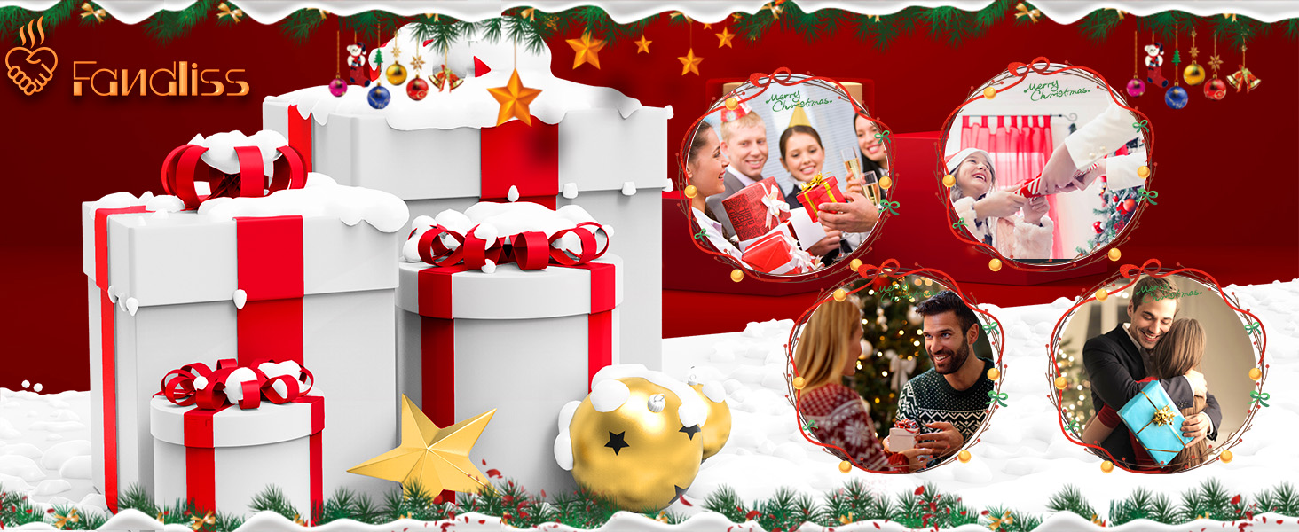 Електричний грілка для рук FANDLISS 5200 mAh (2 шт.) - 3 режими нагріву, для активного відпочинку та зими, подарунок