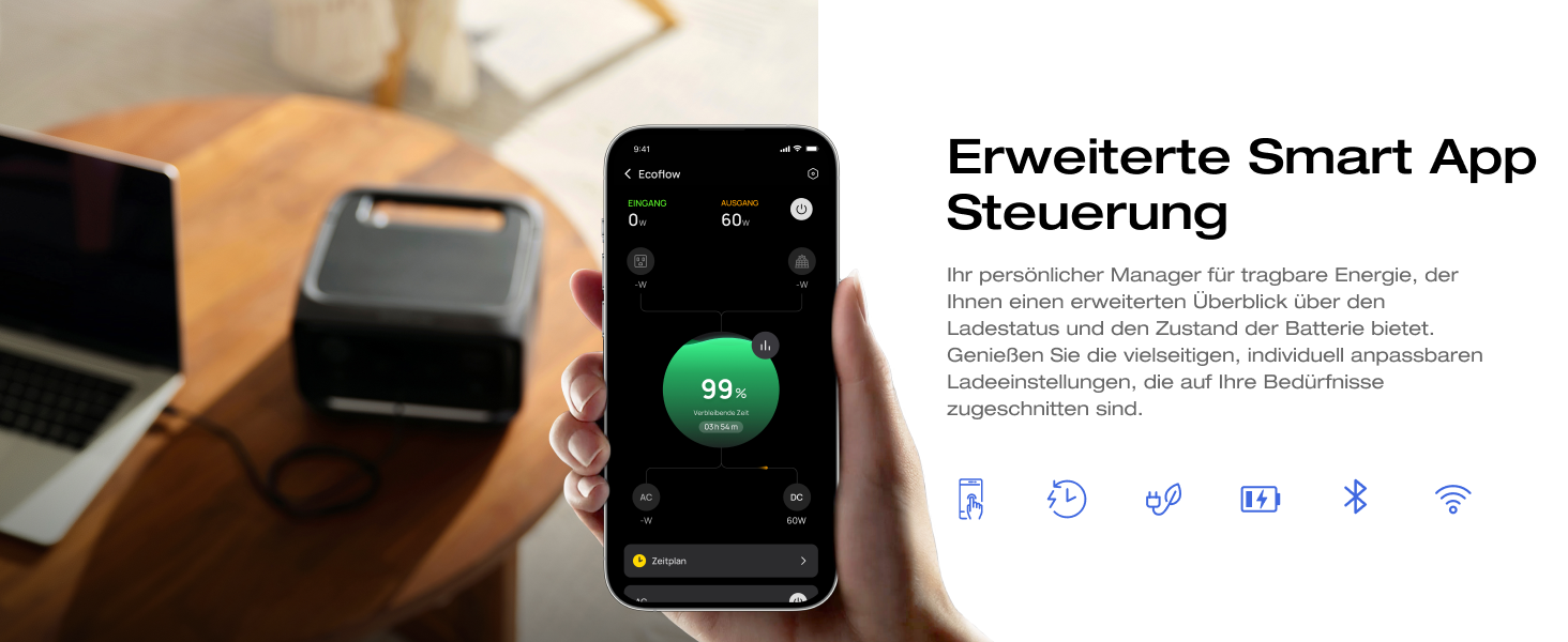 Портативна електростанція EcoFlow RIVER 3 Plus 245 Wh LFP, 600 W, GaN, UPS, для кемпінгу та ванів (відновлена)