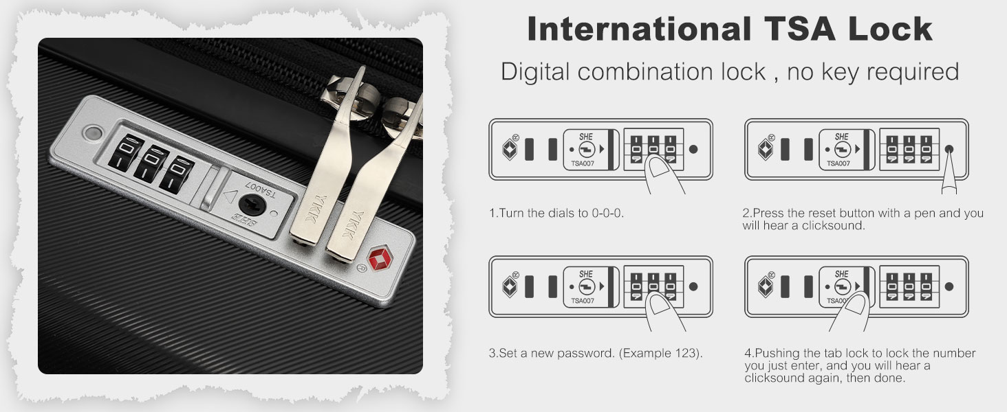 Чемодан KONO Handgepäck Trolley, 55x39x20 см, 37 л, з розширенням, TSA-замок, 4 колеса, чорний