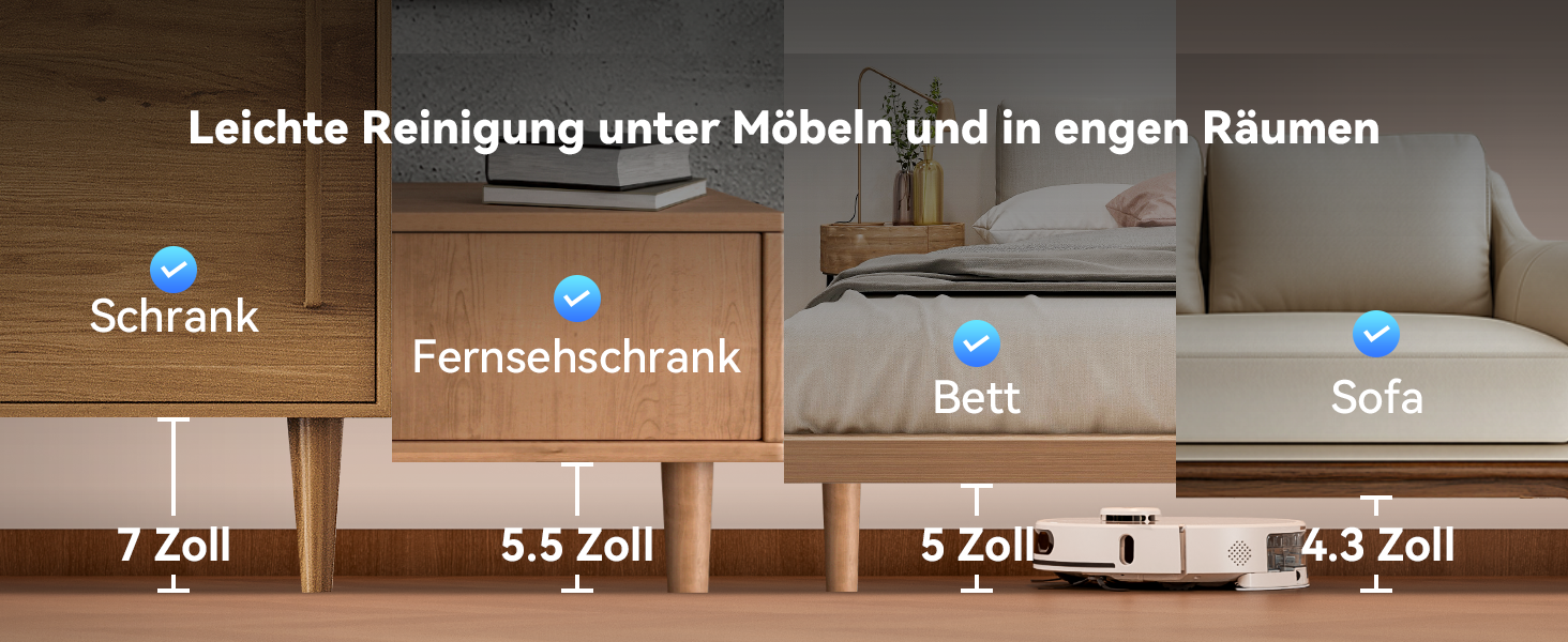 Робот-пилосос Tesvor S8 Pro з функцією миття - 8000Pa, 3-в-1, LiDAR-навігація, 240 хв роботи, керування через додаток/Alexa, для шерсті тварин, килимів та твердих підлог