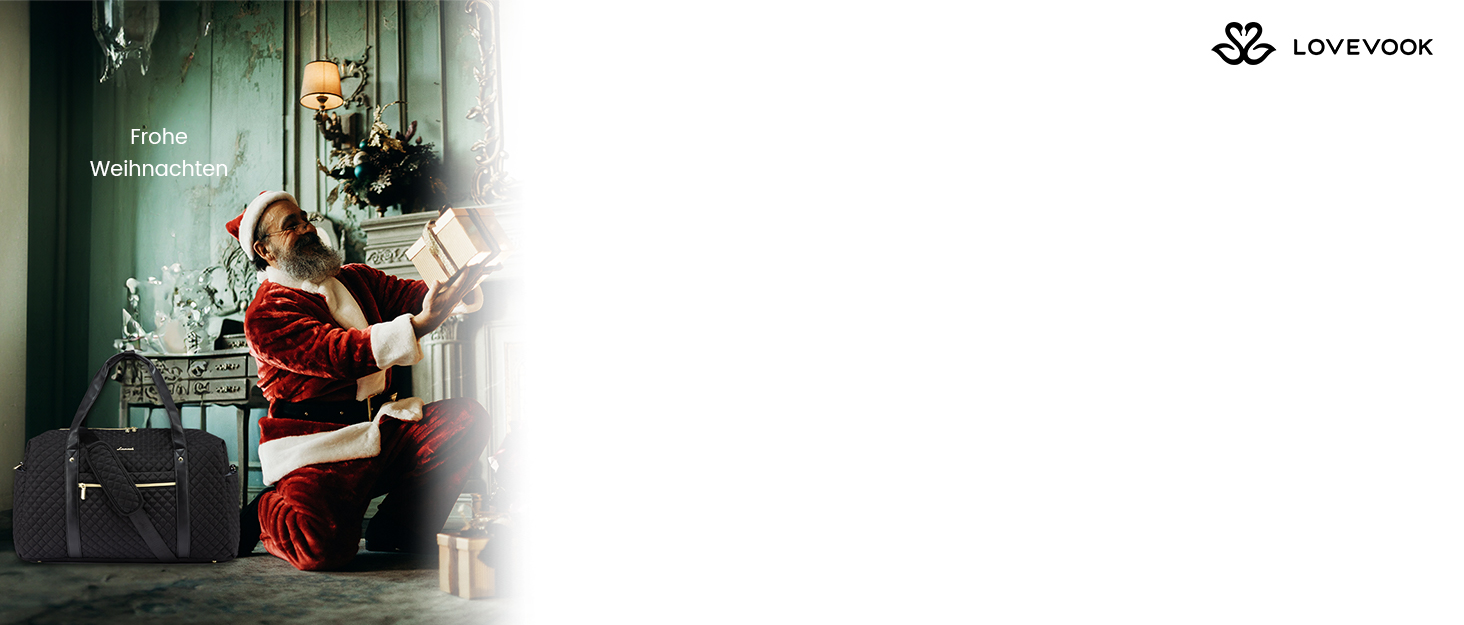 Спортивна сумка LOVEVOOK для жінок з відділенням для ноутбука, 40L, з відділенням для взуття. Ідеальна для подорожей, спортзалу, фітнесу та клініки. Чорний колір.