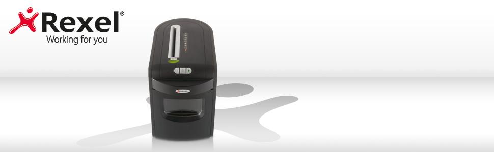 Шредер Rexel REM820 для документів, мікроріз, ручний привід, 21 л, чорний