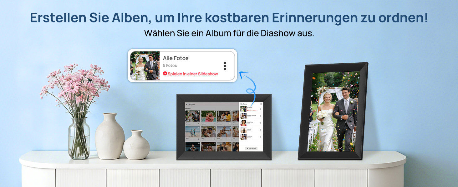 Цифрова фоторамка Frameo 10.1