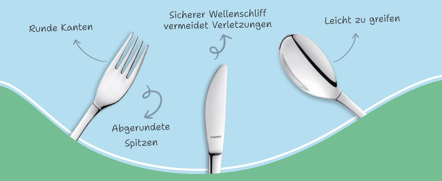 Персоналізований дитячий столовий набір Kinderbesteck з гравіюванням імені – ідеальний подарунок для хлопчика, 3 роки, набір столових приборів з нержавіючої сталі